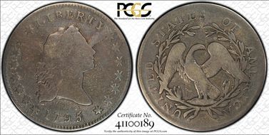 1795 50C O-127a, Small Head G6