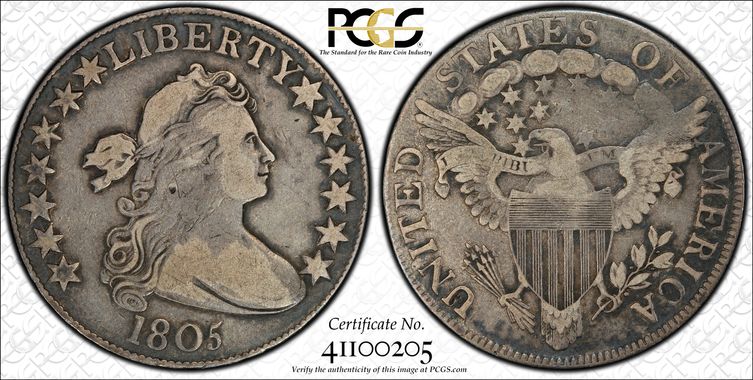 Cert 41100205 - Coin Image