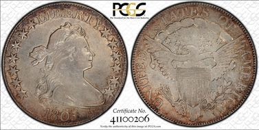 1805 50C Overton 109 N1