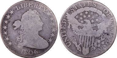 1806 50C O-111a, 6/Inverted 6 G4