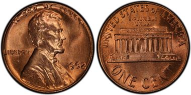1962 1C MS66+ RD