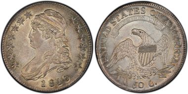 1810 50C O-106a AU55