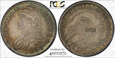 1811 50C O-104a AU55