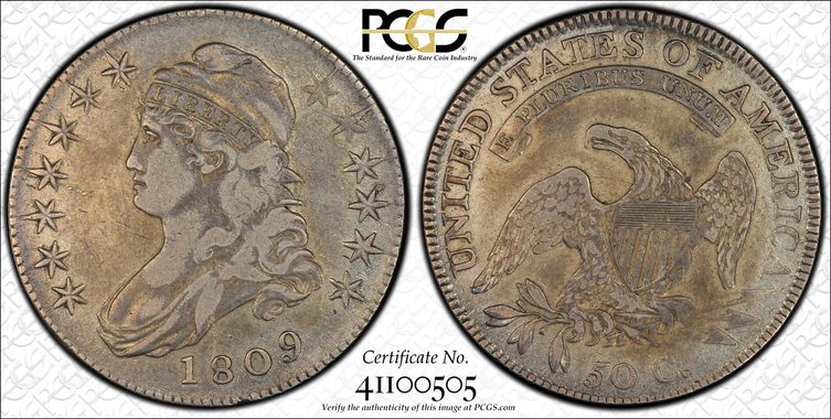 Cert 41100505 - Coin Image