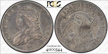 1827 50C O-124a VF35