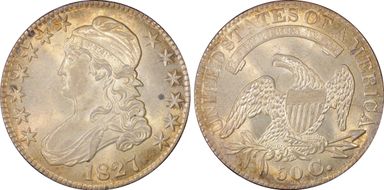 1827 50C O-110 MS62