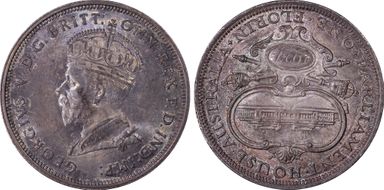 1927(m) Florin Canberra  KM-31 MS64