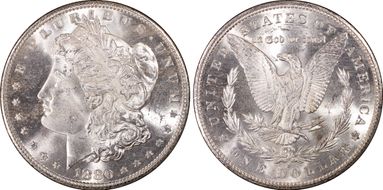 1880-S $1 MS64+