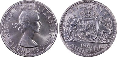1961(m) Florin PR66