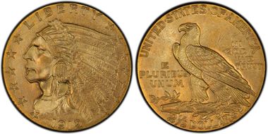 1912 $2.50 MS63