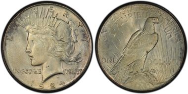 1924-S $1 MS64+