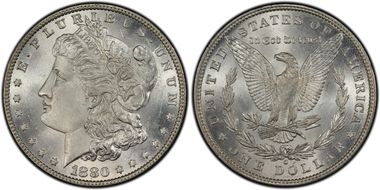 1880-O $1 MS64+