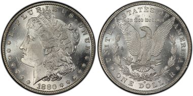 1880-O $1 MS64