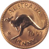 1957 Y. (p) 1D Matte PR66RD