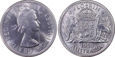 1959(m) Florin PR67