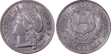 1897-A 20C KM-14 MS62