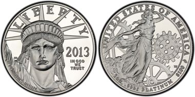 2013-W $100 Statue of Liberty First Strike PR70DCAM