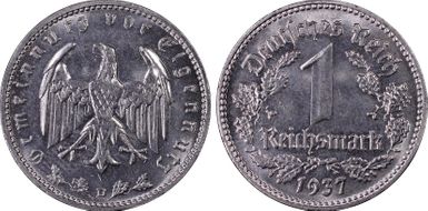 1937-D Mark J-354 MS65