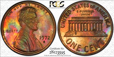 1972-S 1C PR65BN