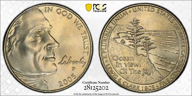 2005-P 5C Western Waters MS66