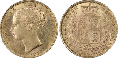 1879-S Sov S-3855 Shield MS63