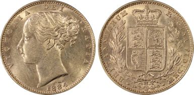 1884-M Sov S-3854A Shield MS62