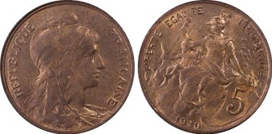 1920 5C Gad-165 F-119 MS65RB