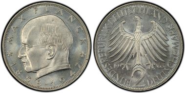 1963-F 2 Mk Planck MS66+