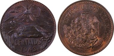 1943-Mo 20C KM-439 MS65BN