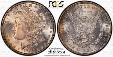 1886 $1 MS68