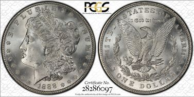 1888 $1 MS67