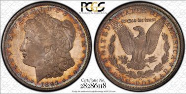 1893-O $1 MS66PL