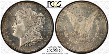 1896-S $1 MS66PL
