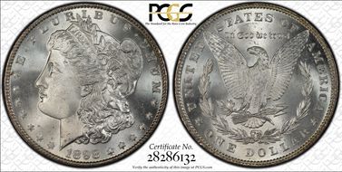 1898 $1 MS67+ 
