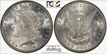 1899 $1 MS67+