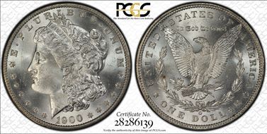 1900-O $1 MS67