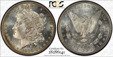 1900-S $1 MS67PL