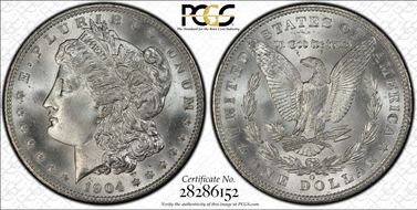 1904-O $1 MS67