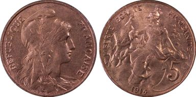 1915 5C Gad-165 F-119 MS66RD