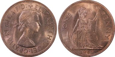 1962 1D S-4157 MS65RB