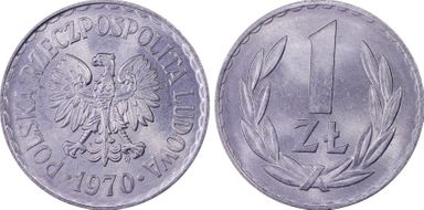 1970 MW Zloty MS66