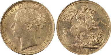 1884-S Sov St. George S-3858E MS61