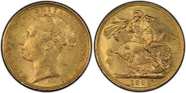 1884-S Sov St. George S-3858E MS61