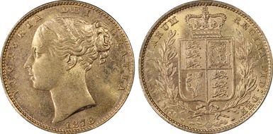 1878-S Sov S-3855 Shield MS62