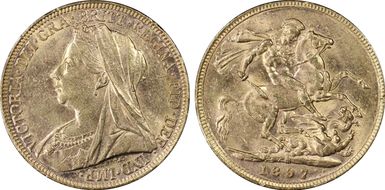 1897-M Sov S-3875 AU58