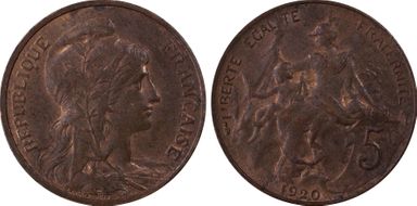 1920 5C Gad-165 F-119 MS64BN