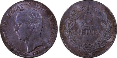 1878-K 2 Lep Large Anchor MS62BN