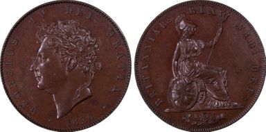 1826 1/2D S-3824 Bronzed PR64