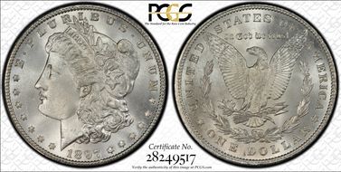 1897 $1 MS66+