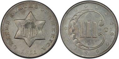 1851-O 3CS AU58